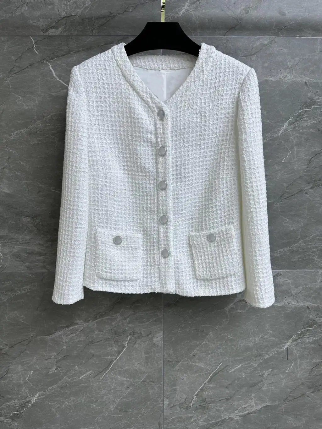 

Coat V-neck Design Silk Lining Fashionable Temperament Slim Slimming Soft and Comfortable 2023 summer women's new hot