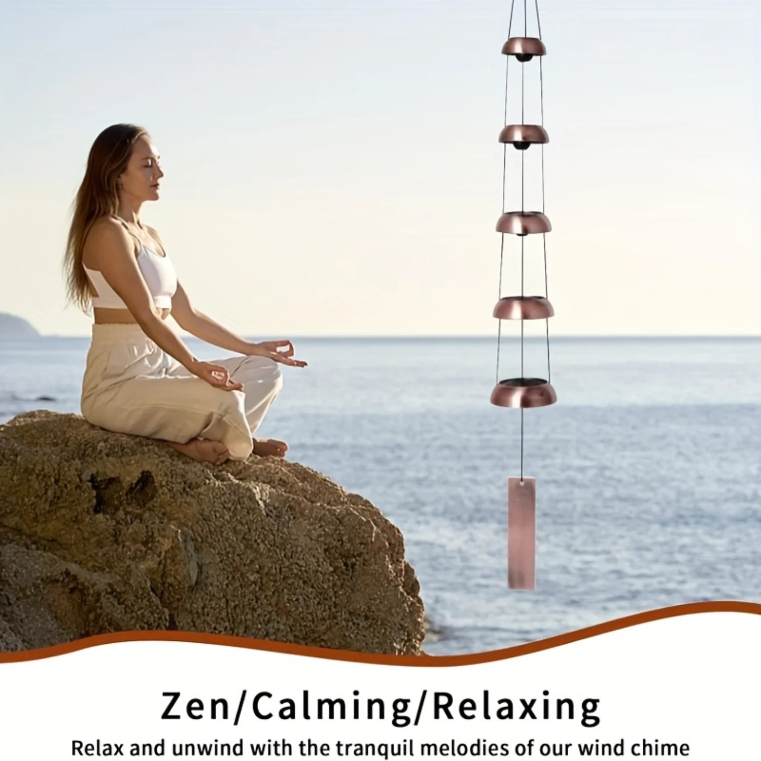 Колокольчики-колокольчики храм-колокольчики красные медные колокольчики декор