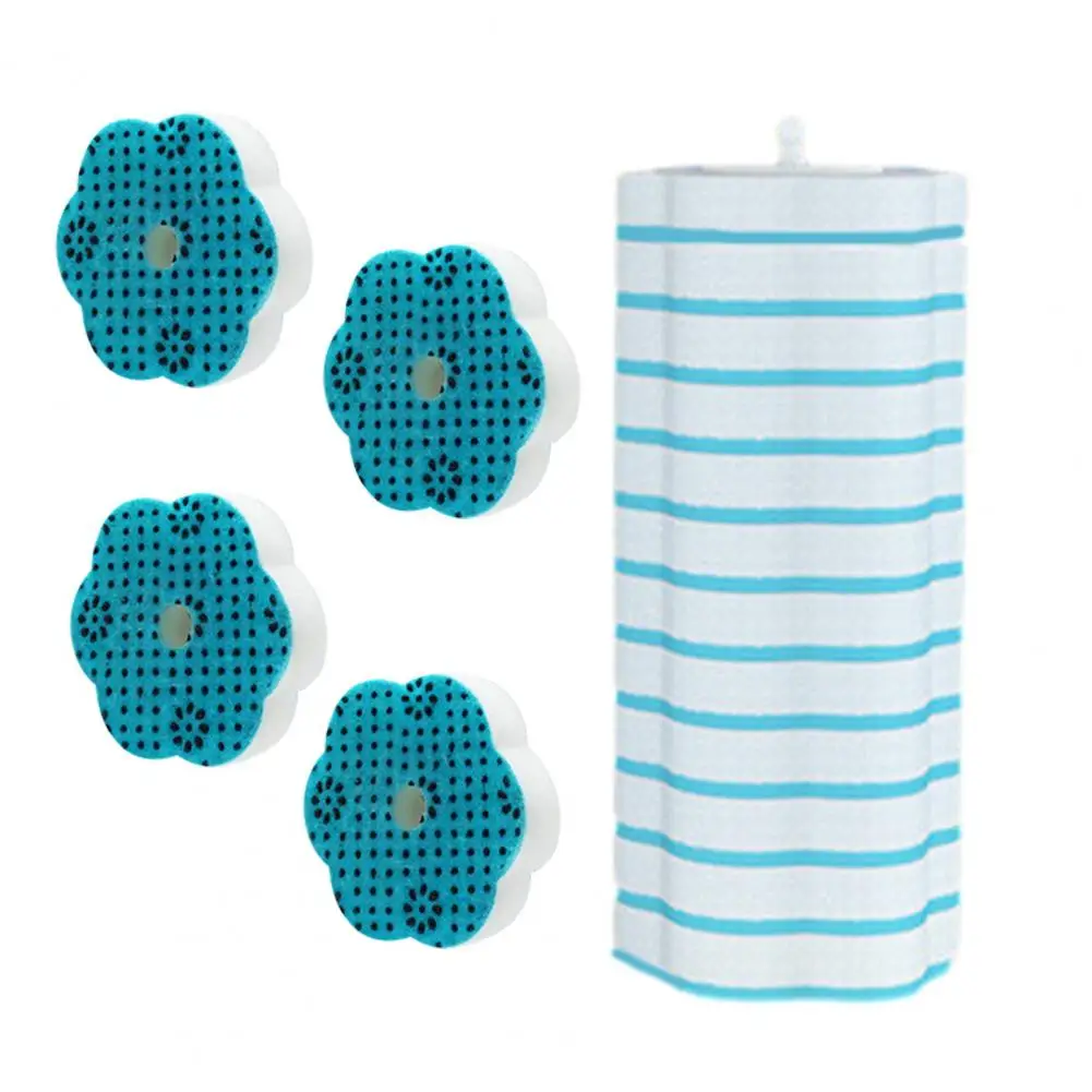 

Toilet Brush Replacement Head Hygienic Toilet Brush Disposable Toilet Wand Refill Heads Efficient Kit for Toilet Scrubbing