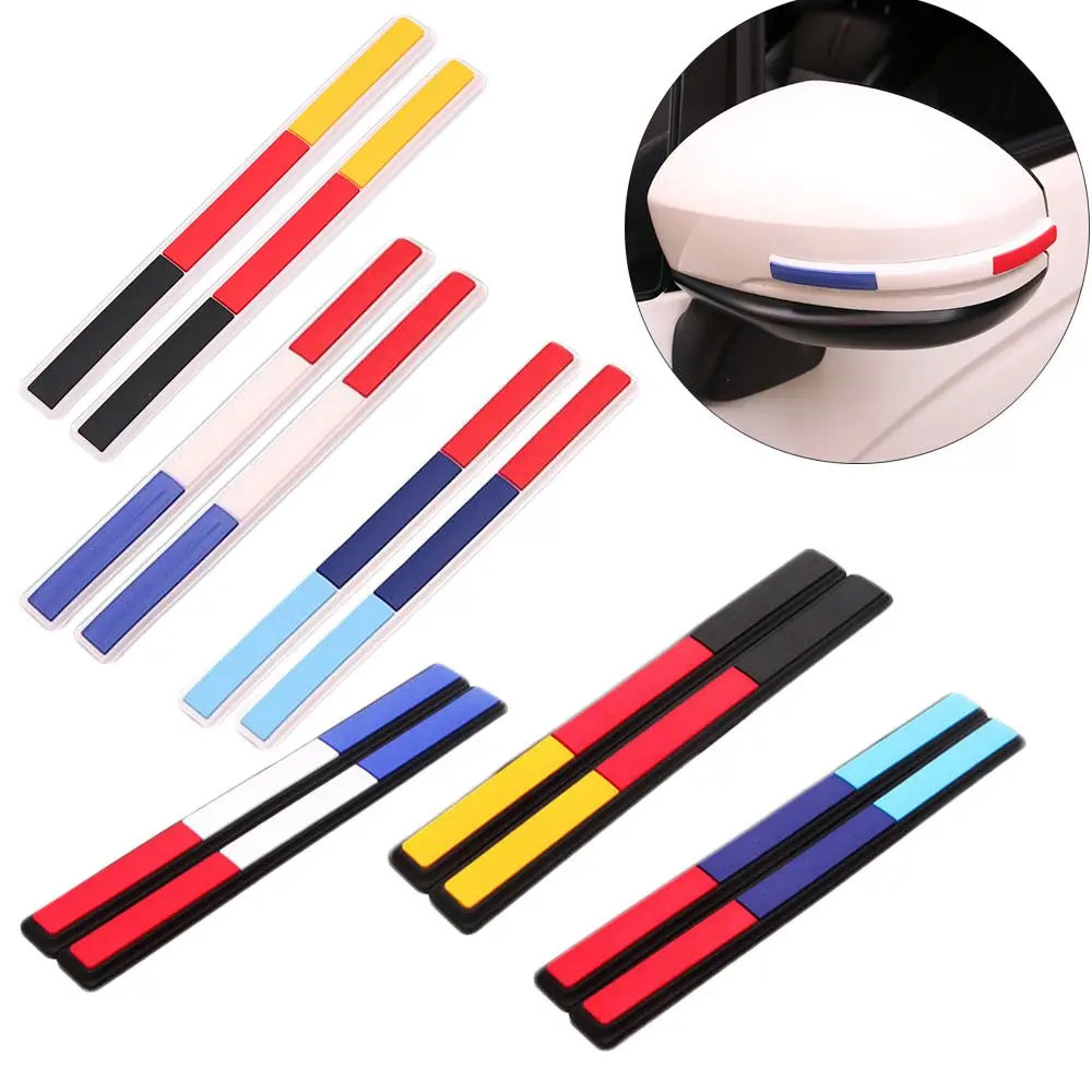 

2 шт. Универсальная автомобильная зеркальная защитная полоса для защиты от царапин