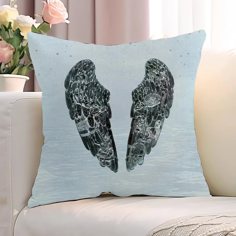 C-Coldplay Плюшевые Декоративные Наволочки 40x40 45x45 Квадратные Экологически Чистые