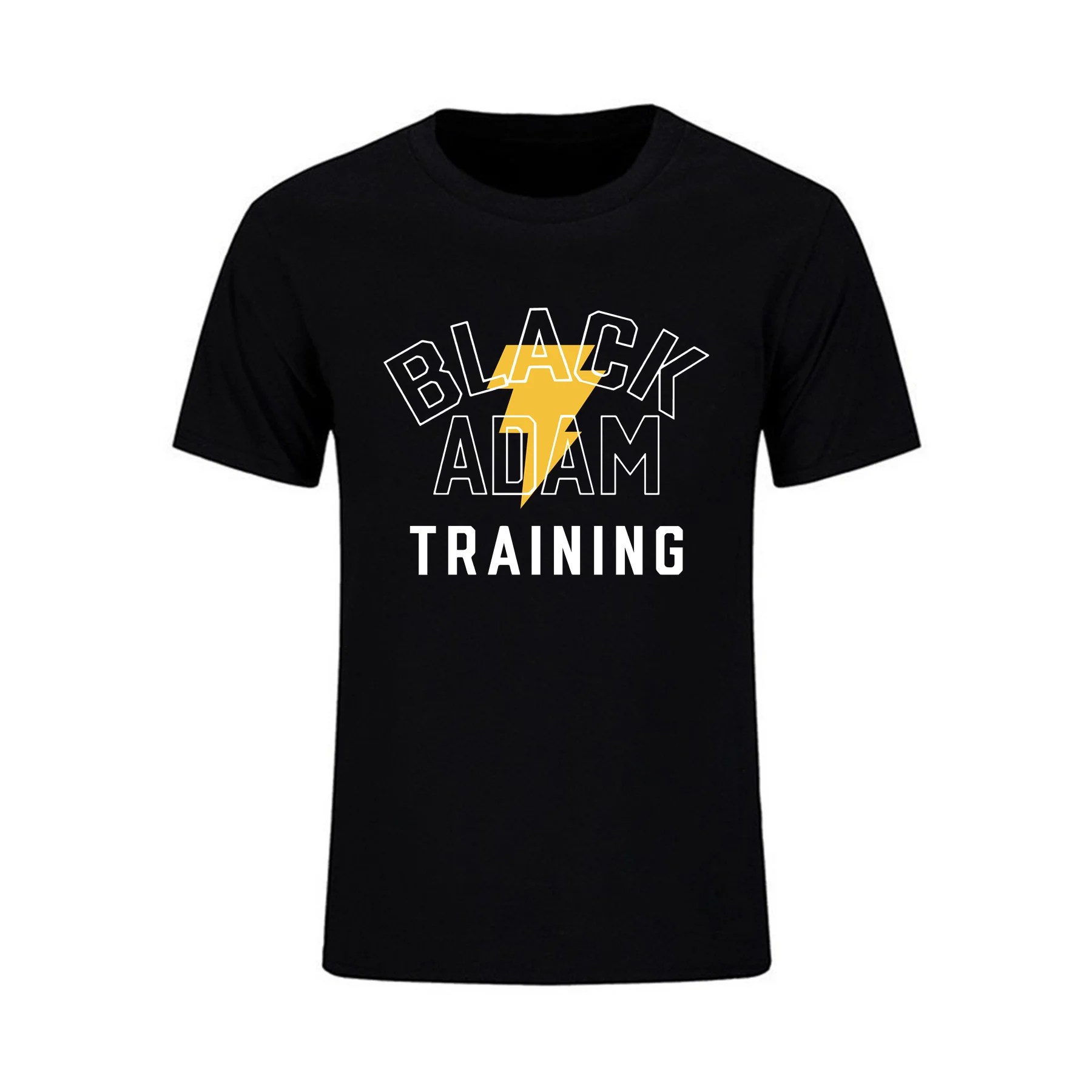 

Amazing Tees Male T Shirt Casual Oversized Essential Black Adam The Rock Training T-shirt Men T-shirts Graphic Streetwear S-3XL