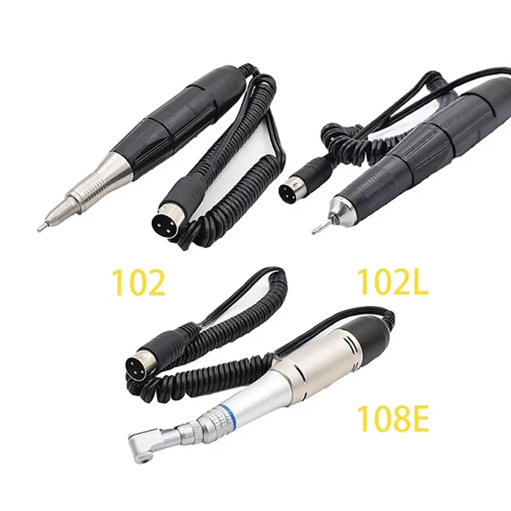 

Dental Polishing 102 102L 108E Micromotor Handpiece Handle Nail Drill for Manicure Apparatus Electric Drill Pedicure Tools