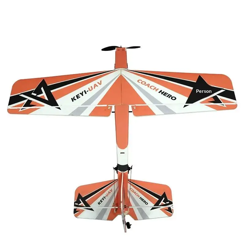 Фото Радиоуправляемый самолет KEYIUAV с фиксированным крылом New Breeze Hero PP Magic Board, ударопрочный, размах крыла 1 метр, автоматическая стабилизация, MC6C, высокопланерный №3