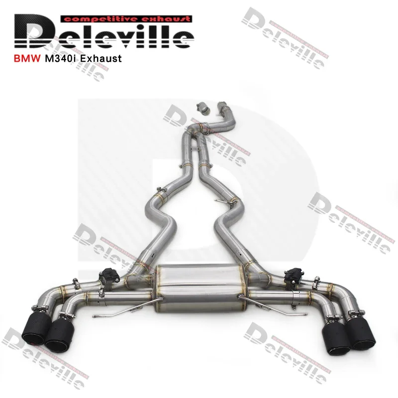 Тюнинг выхлопной системы автозапчасти для BMW B58 G20 M340/M340I 3 0 T catback глушитель с