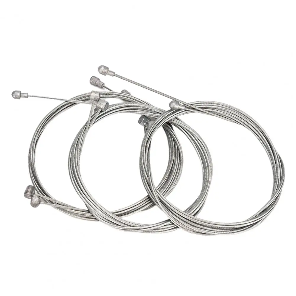 

1 Set Practical Derailleur Cable Good Toughness Anti-fade Bike Shift Cable PVC Bicycle Brake Line Derailleur Cable