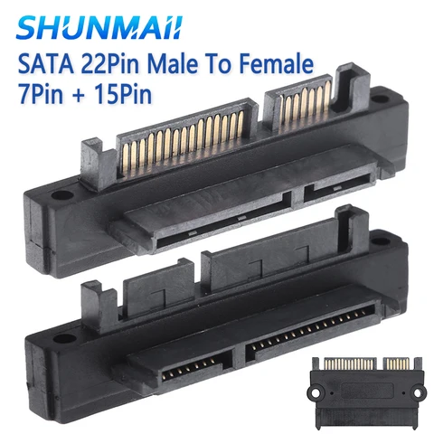 Кабель-переходник Shunmaii SATA 7+15 Pin