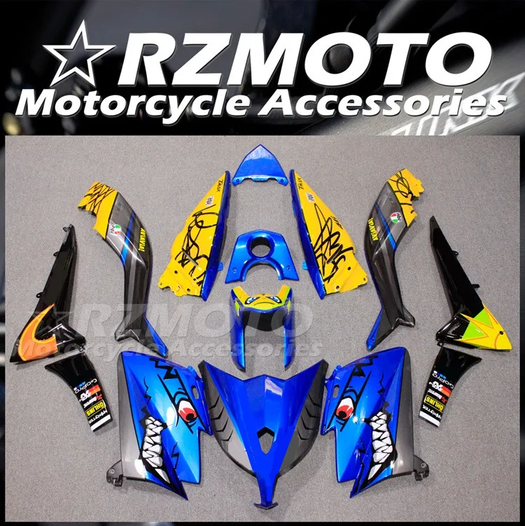 

Injection Mold New ABS Fairings Kit Fit for YAMAHA Tmax 530 2012 2013 2014 12 13 14 Bodywork Set Shark Blue
