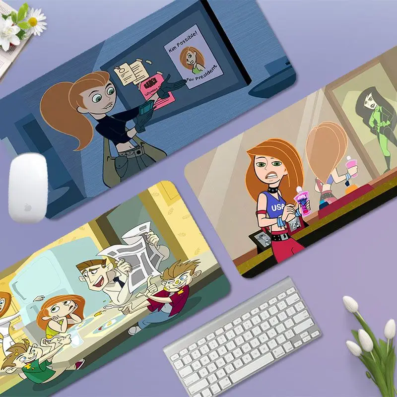 

Disney Kim Possible INS Tide Large Gaming Laptop Computer Desk Mat Mouse Pad Mouse Mat Notbook Mousepad Gamer Padmouse Desk Mat