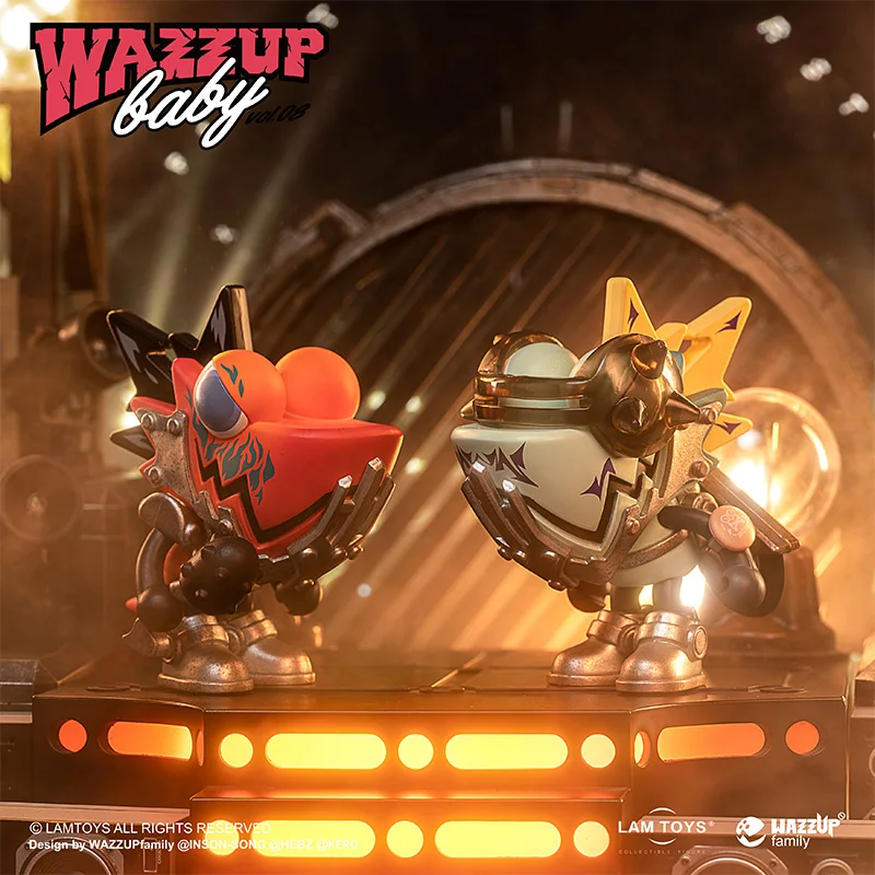 LAM TOYS * WAZZUP Хамелеон Wasteland Band Series, подтверждение второго поколения, модная игра ручной работы
