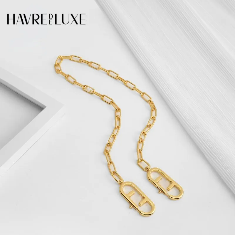 Selenodont Bag Shoulder Strap Niche Design Armpit Metal HookChain High Quality Do Not Fade Single Purchase Bag Strap Accessories