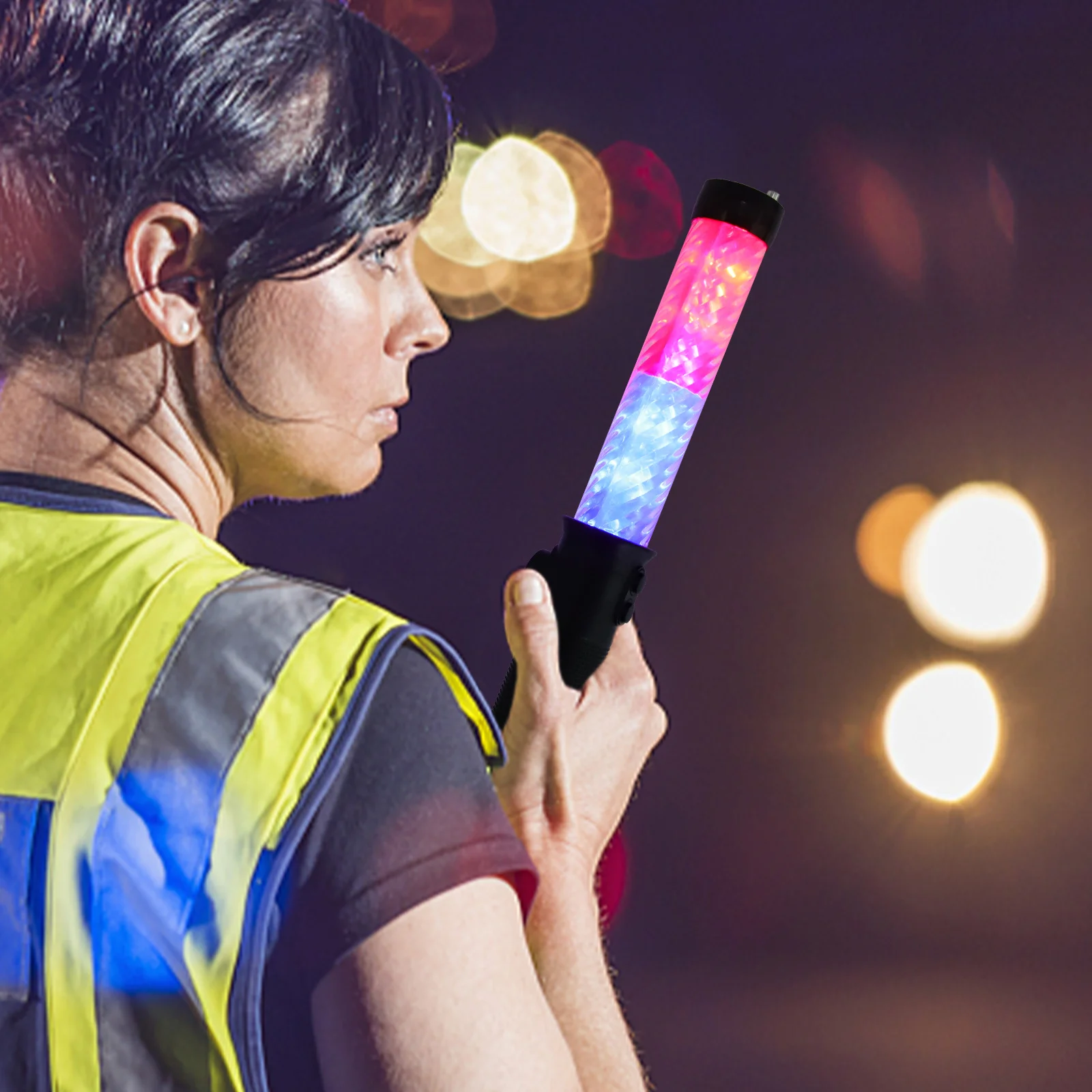 Светодиодный светильник для дороги и безопасности. Сигнальная дорожная палочка