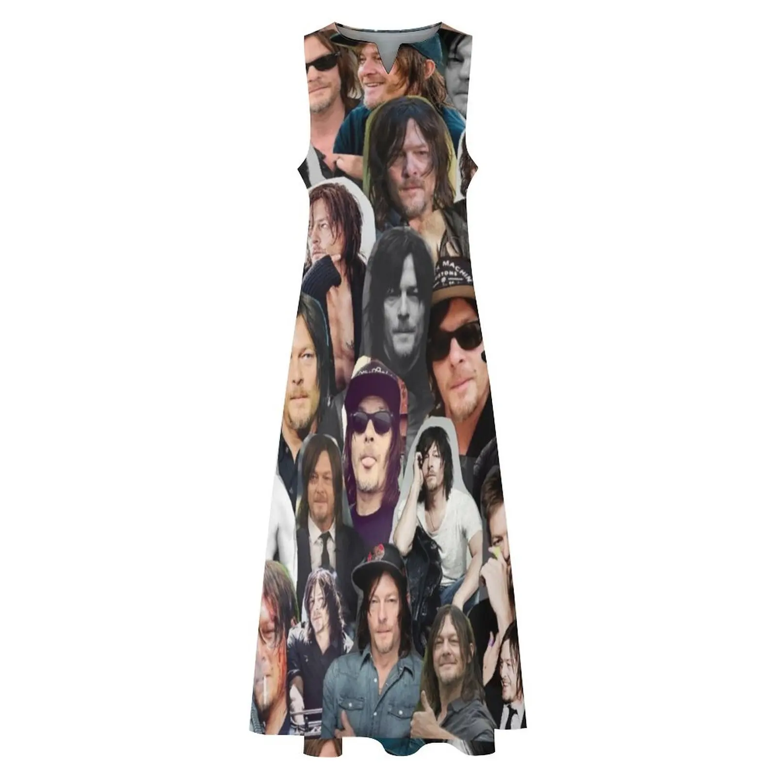 Длинное платье Norman Reedus Collage женские платья летние для выпускного вечера длинное