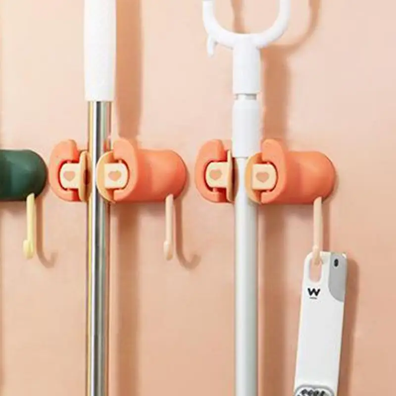 Держатель для швабры и метлы настенное крепление держатель или органайзер