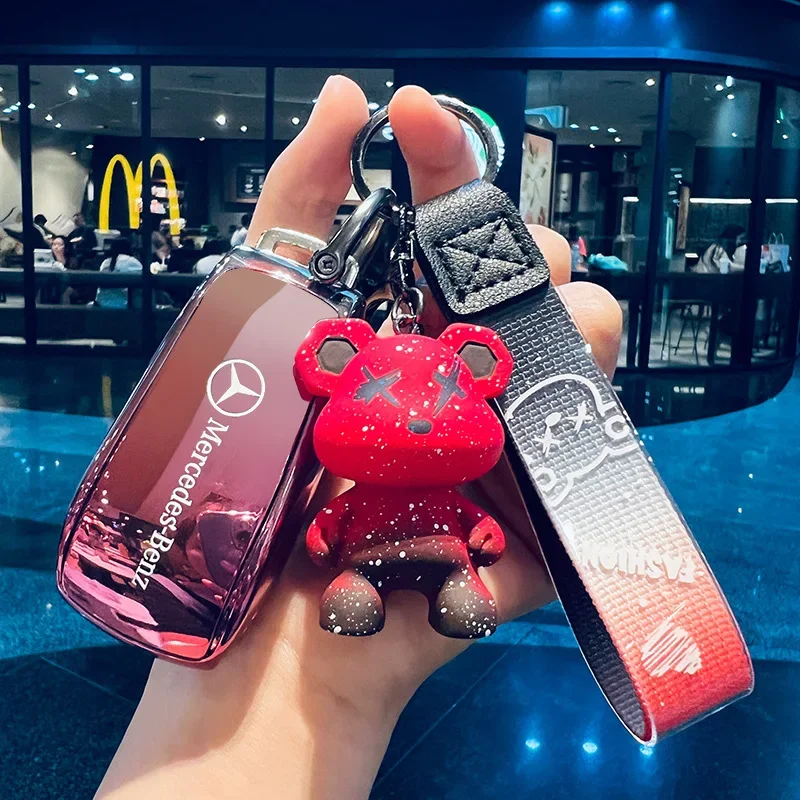 Чехол для ключа Mercedes-benz E300l A200l автомобильный Glc260 чехол пряжка Ggb200 E260 Женский C260l