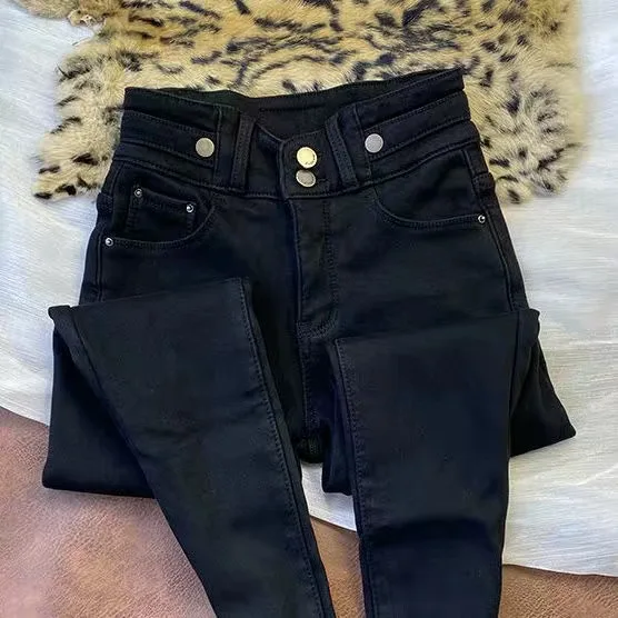 

Женские джинсы, женские джинсовые брюки, черные женские джинсы, женские Стрейчевые брюки, женские облегающие брюки для женщин, брюки