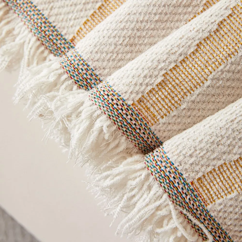 Чехол для дивана домашнее синельное богемное покрывало всесезонное кемпинга и