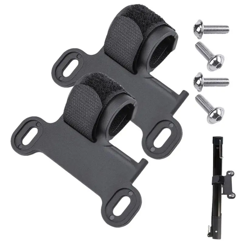 

Велосипедный держатель, волшебная наклейка, держатель для велосипеда, отличный держатель для велосипедного насоса, 2 шт., черный держатель д...