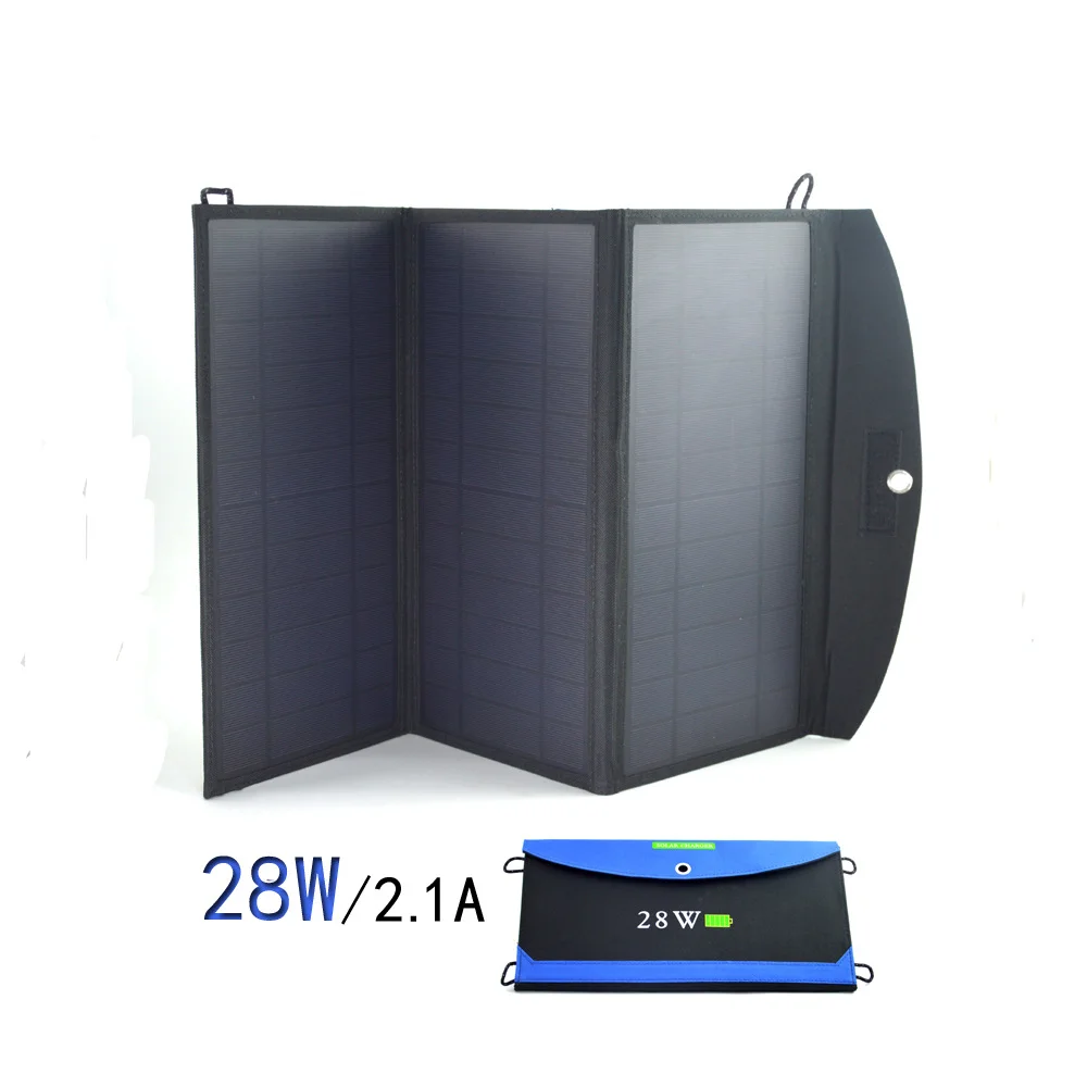 

Waterproof portable mono foldable solar panel 40w 30w 28w 21w folding solar panel portable solar panel charger