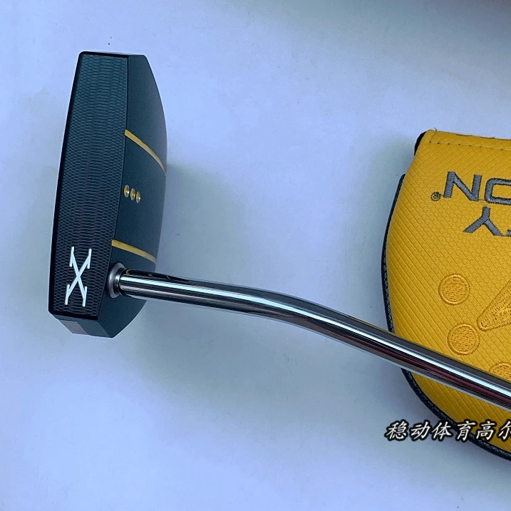 Free shipping. Golf Putters BLACK PhantomX8 neon bright yellow alignment dots and line PhantomX 8 Phantom X8 Golf Putter