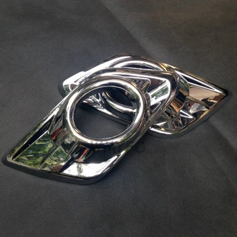 

Хромированные накладки на переднюю противотуманную фару для Nissan X-Trail Rogue T32 2014 2015 2016, хромированные аксессуары для противотуманных фар