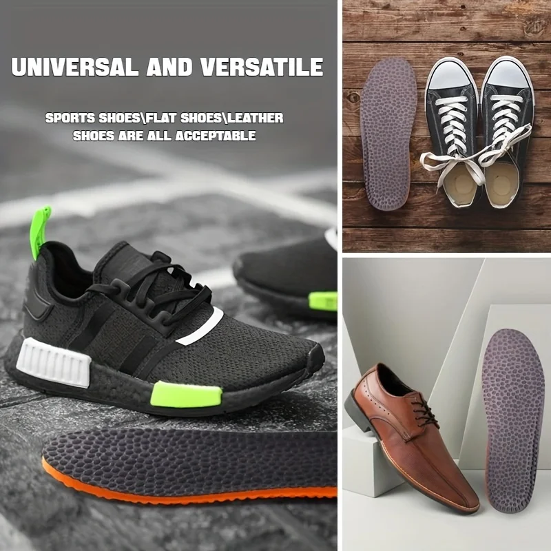 1 Пара Стельок Из Пены С Эффектом Амортизации Для Мужчин И Женщин Кровати Бега