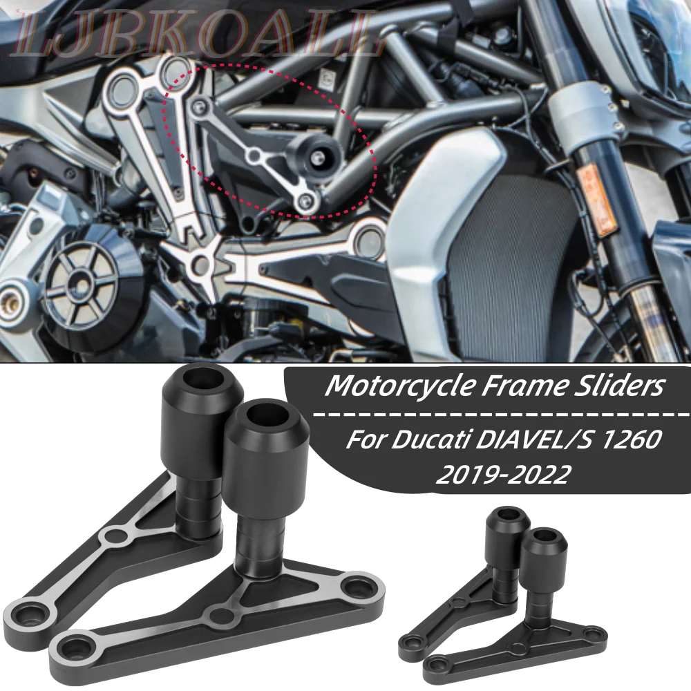 

Слайдеры для Ducati вел 1260 S 2019-2022, противоударные слайдеры рамы мотоцикла, защита от падения 2016, 2017, аксессуары для авто