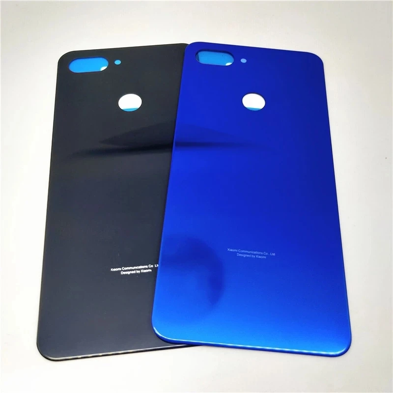 Новинка стеклянная крышка батарейного отсека для Xiaomi Mi 8 Lite запасные части