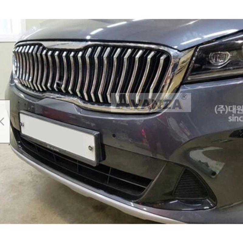 Модификация решетки хромированная/черная передняя гоночная решетка подходит