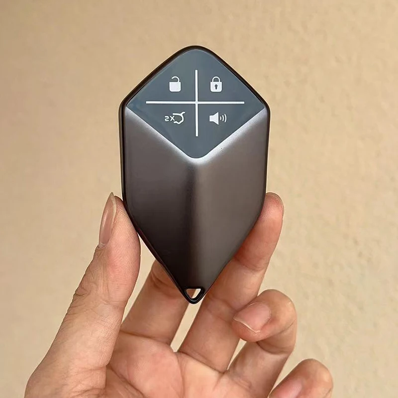 

Серый чехол для автомобильного ключа из ТПУ для Changan DEEPAL S7 SL03 2022 2023 2024, защитный брелок для ключей, держатель для ключей, аксессуары