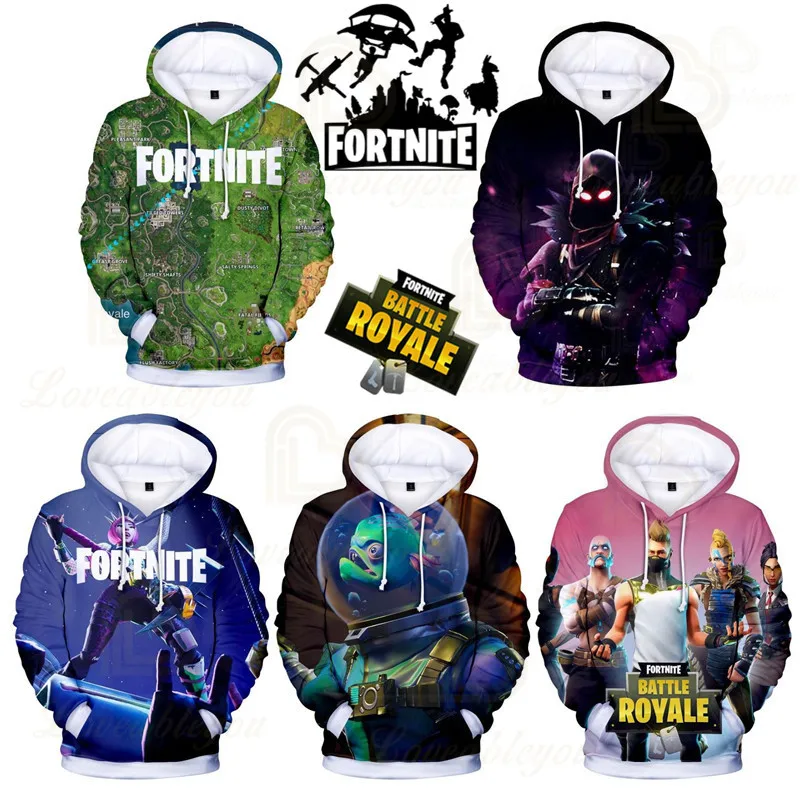 

Fortnite Women Sweatshirt Victory 6 To 19 Years Kids Teen Clothes Hero Hoodie Cartoon Battle Royale 3D Hoodie Boys Girls Tops