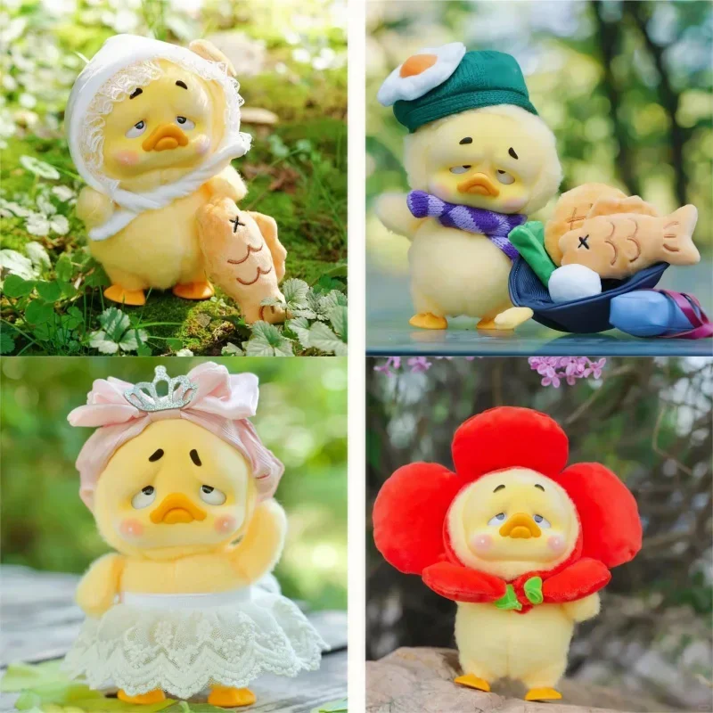 Upset Duck V1Work Me Blind Box V2 Act Cute Surprise V3 Bron This Way Mystery Upsetduck Аниме Фигурка Кукла Игрушка