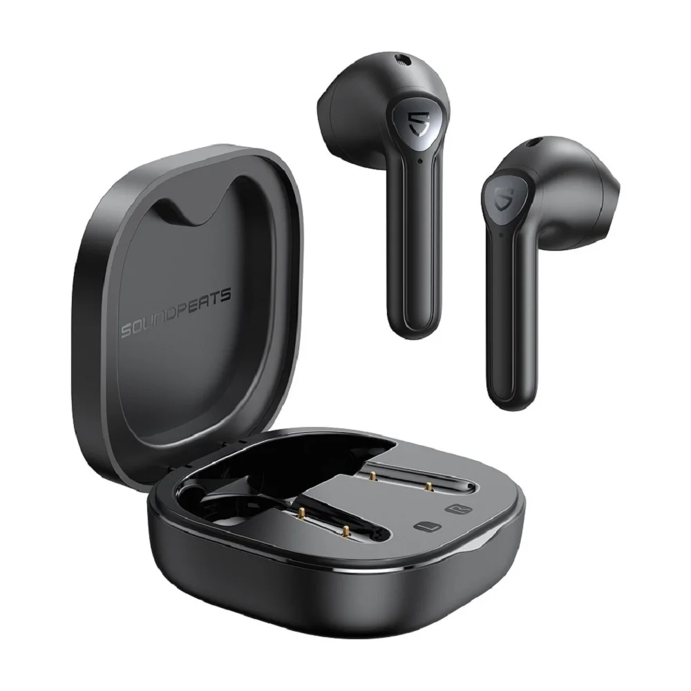 

2022 SOUNDPEATS TrueAir2 Wireless Earbuds Bluetooth V5.2 Headset QCC3040 aptX 4 Mic CVC Noise Cancellation TWS+ Wireless