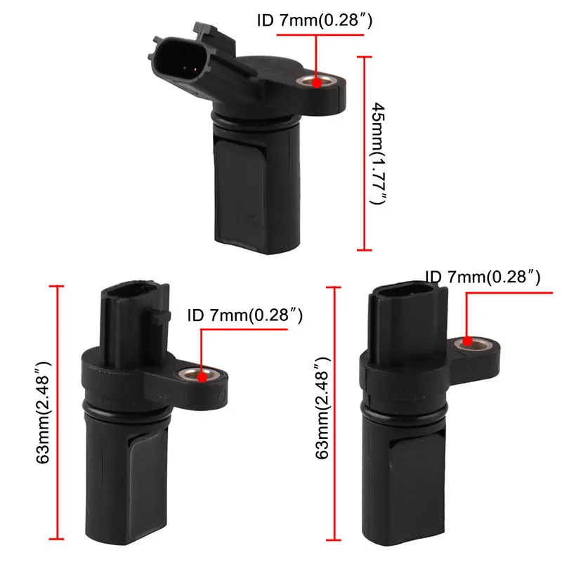 

3PCS Camshaft Cam CMP Position Sensor Kit for Infiniti FX35 G35 I35 M35 Nissan 350Z Altima Frontier 23731-AL60A