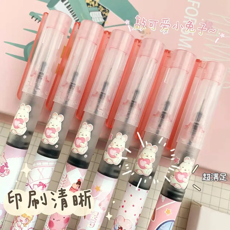 Канцелярские ручки TULX канцелярские принадлежности милые для школы милая гелевая