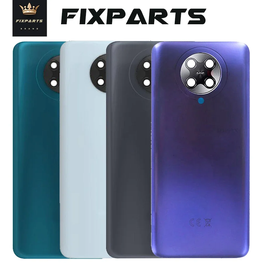 Задняя крышка для Xiaomi Poco F2 Pro металлический корпус задняя батарейного отсека