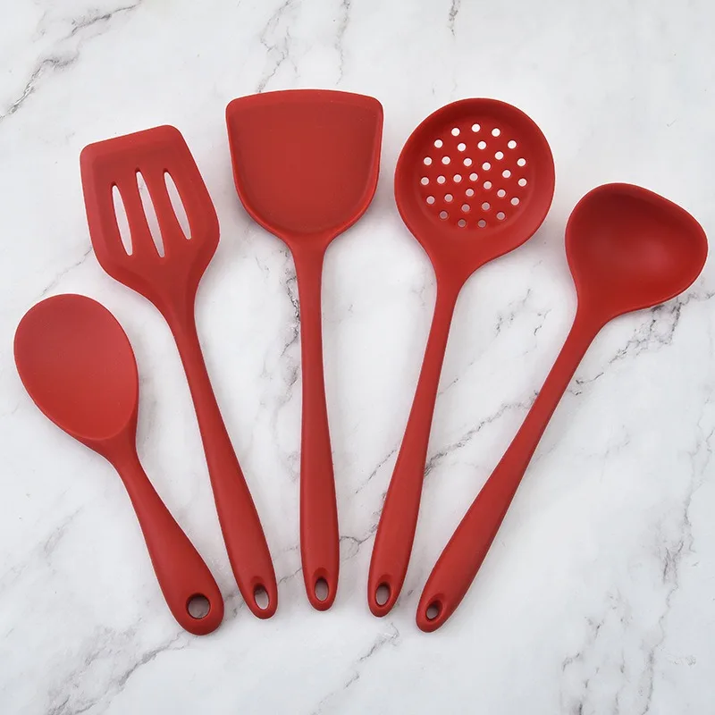 Подвесная силиконовая ложка для риса кухонный ковш кастрюля с антипригарным