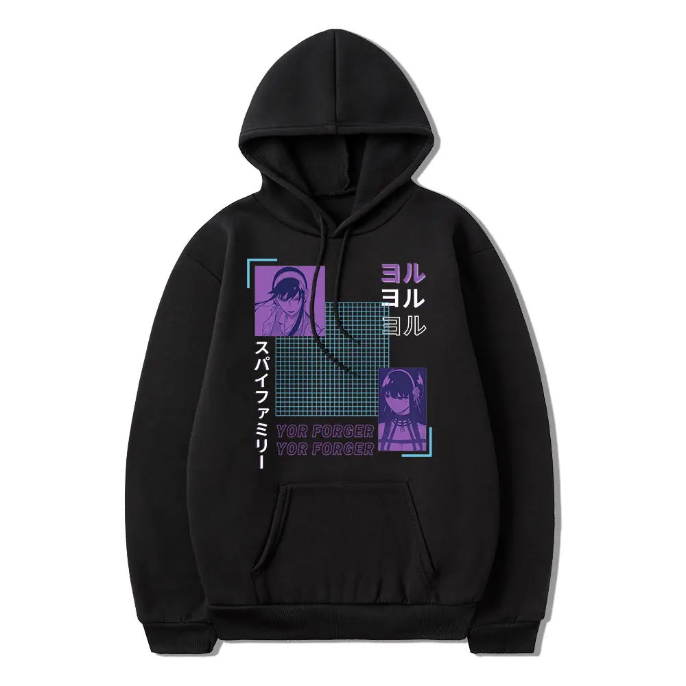 

New Anime Spy X Family Tshirt You Forger Graphics Hoodie Print Manga TV Winter Fashion Simple Unisex Simple Harajuku Tracksuit