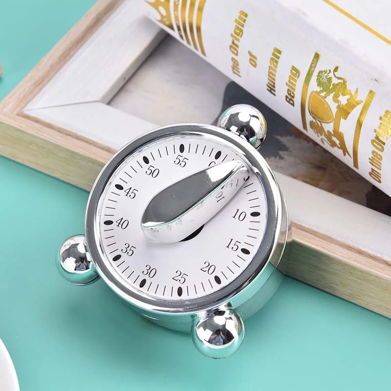 1 шт. механический будильник с таймером на 60 минут |