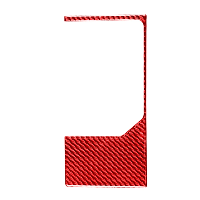 

For Toyota Tundra 2014-2018 1pc Car Gearshift Panel Decoration Outer Frame Carbon Fiber Gear Indicator Drink Holder Sticker Trim