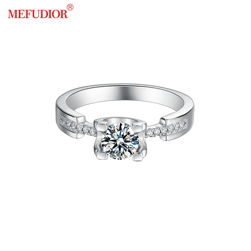 

Роскошный 100% реальный ct микро-Мозаика из драгоценного серебра с муассанитом