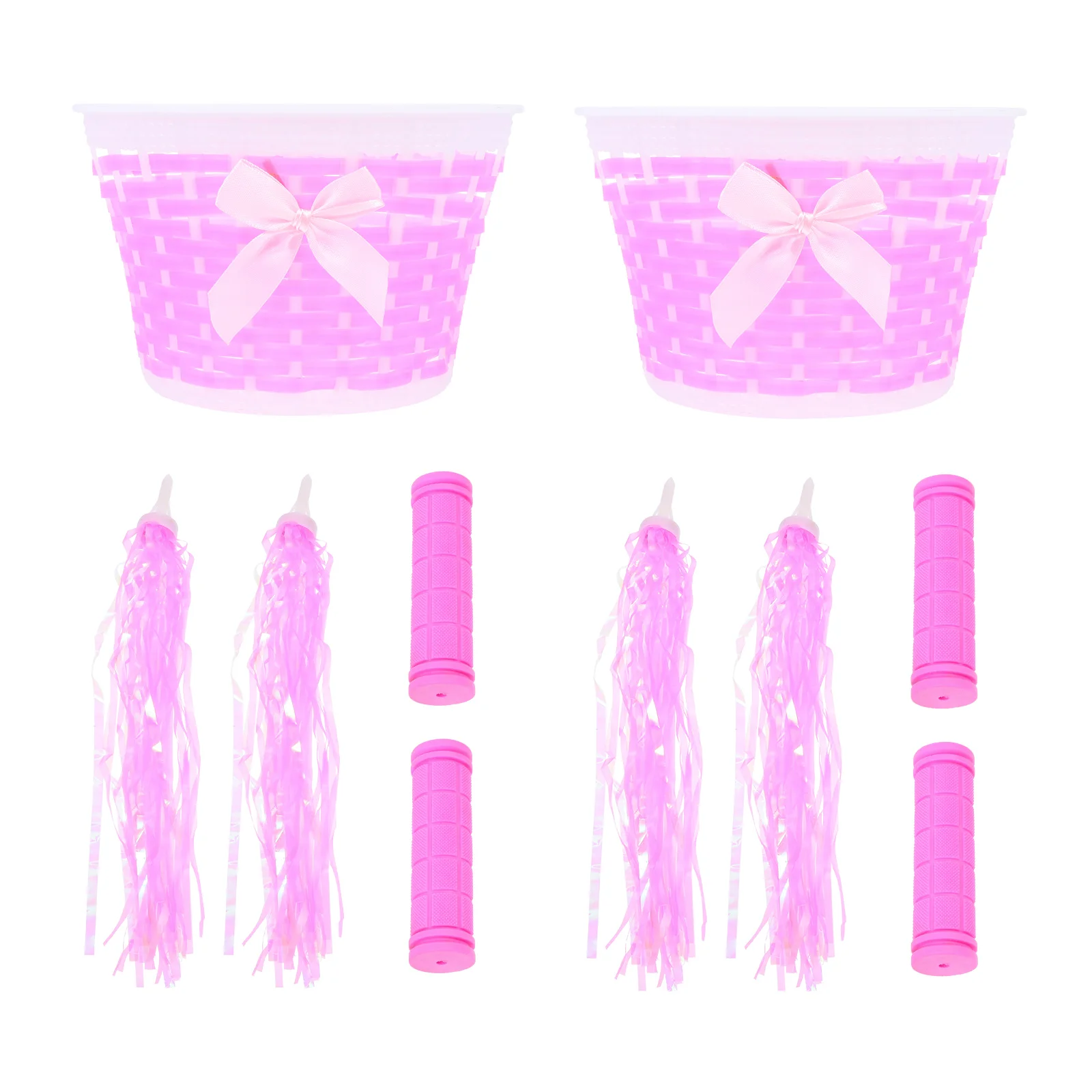 

Bike Basket Kids Girl Front Handlebar Grips Streamer Dogrear Storagecycles