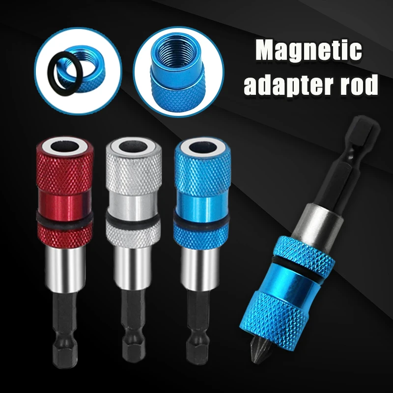 

Hex Shank Screw Depth Magnetic Screwdriver Bit Holder 1/4 Inch Hex Driver with Drill Bits Bar Extension Scewdriver Bit