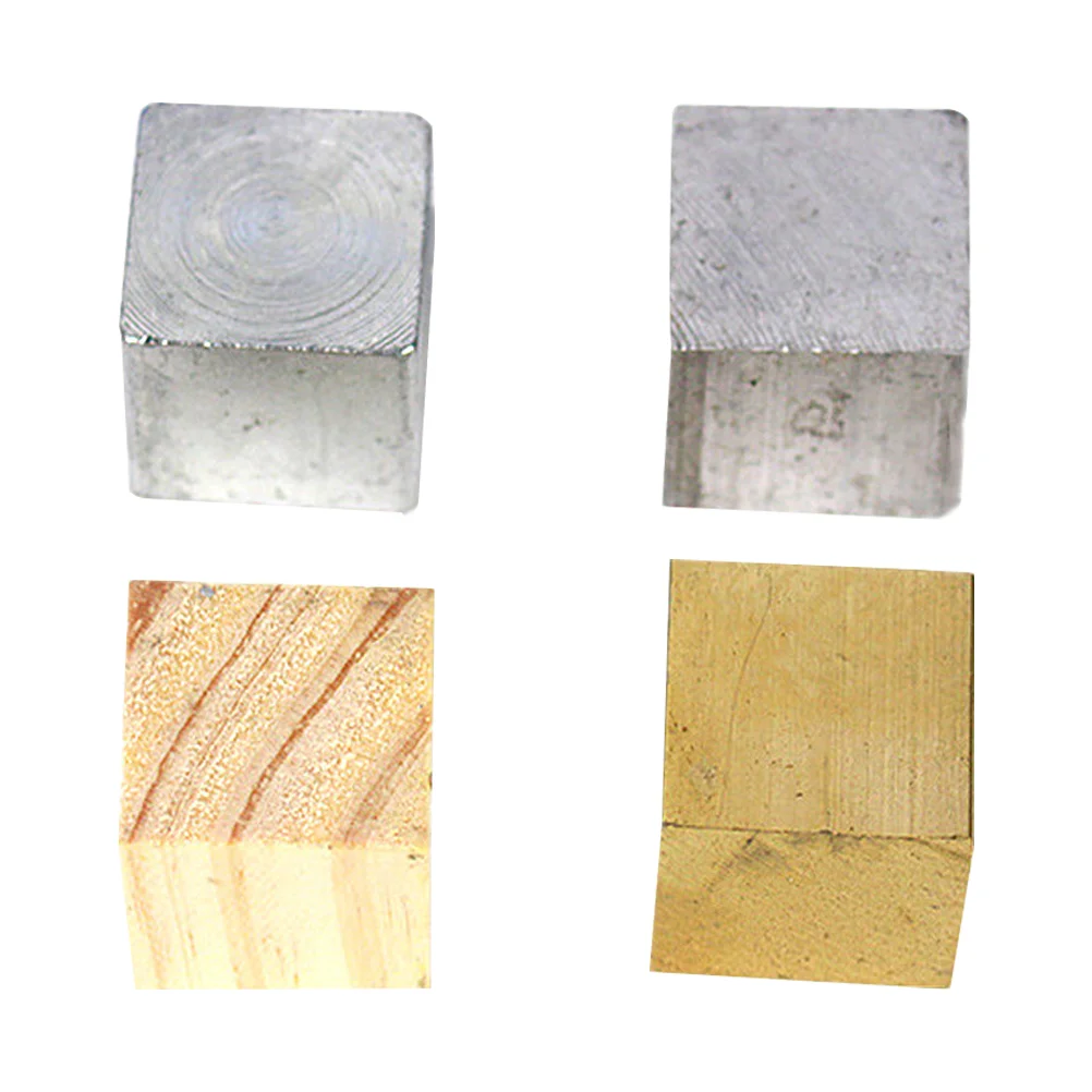 

4 шт., медные кубики для измерения плотности