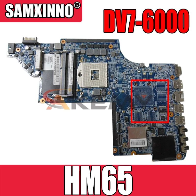 

Оригинальная материнская плата для ноутбука HP pavilion DV7 DV7T 656292-001 HM65 MB 100% протестирована Быстрая доставка