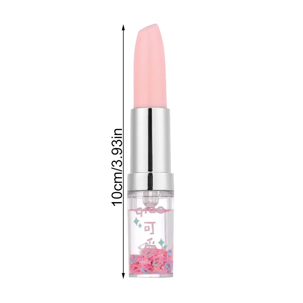 Креативная гелевая ручка в форме губной помады с блестками и зыбучим песком 0 5 мм