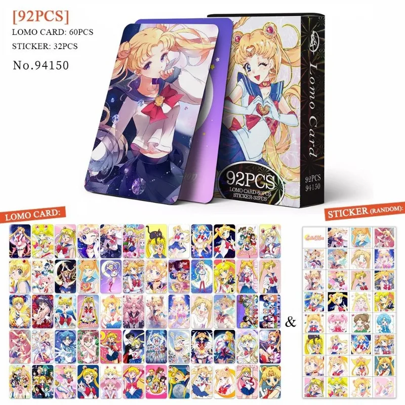 92 шт. милые Аниме периферийные Tsukiyo Usagi Yami Makoto креативные кавайные