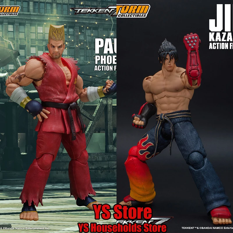 Оригинальная Коллекционная экшн-фигурка 1080bntk06 PAUL PHOENIX Jin Kazama мини-фигурка аниме 6