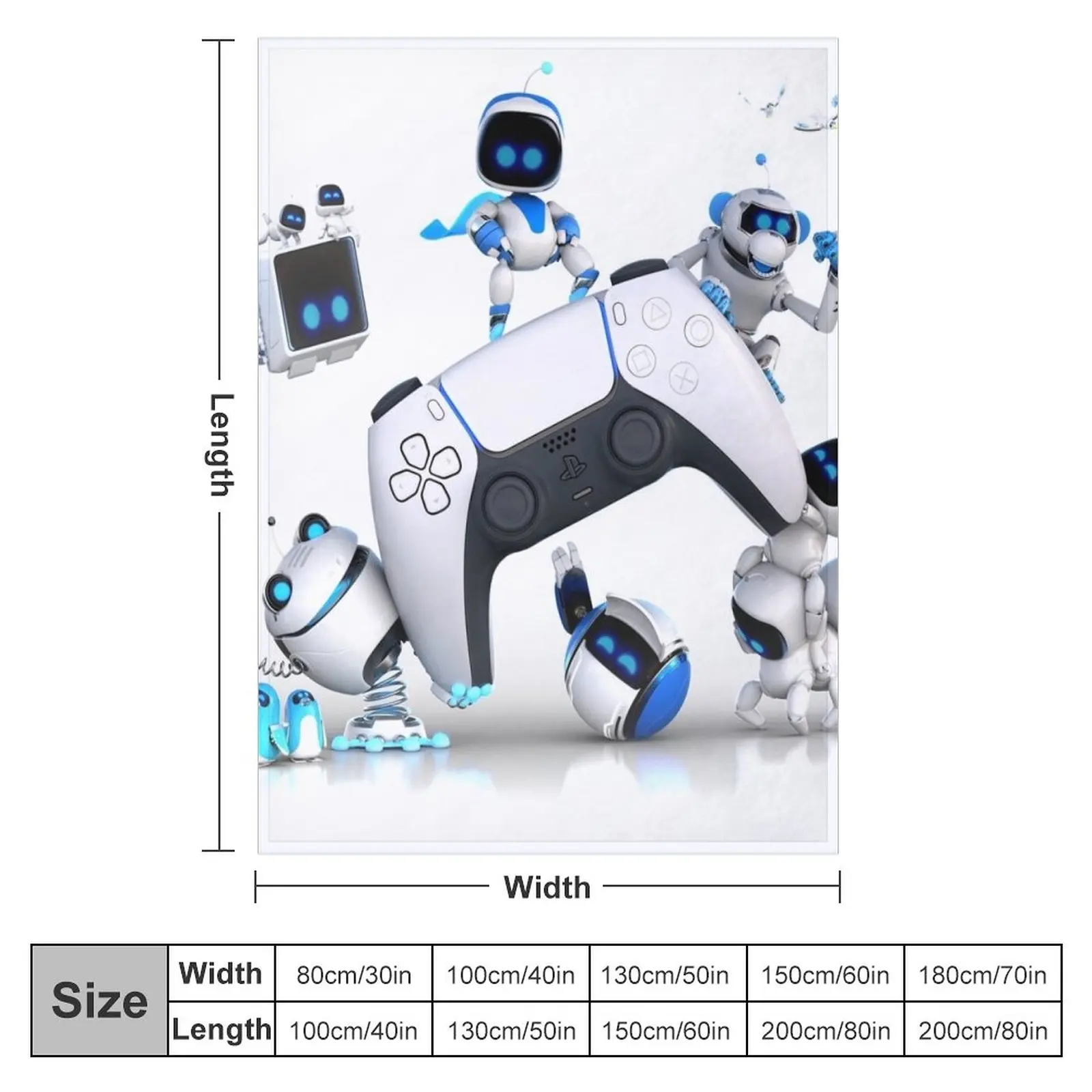 Летнее одеяло Astrobot пушистое для дивана