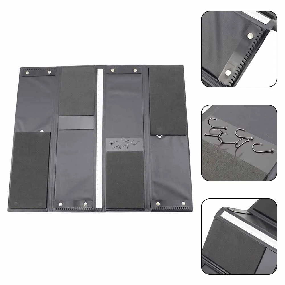 

Carp Coarse Fishing Rig Wallet Tackle Box For 72pcs Hair Rigs Holder Storage Rig Wallet Fishing Tackle Box Tools New